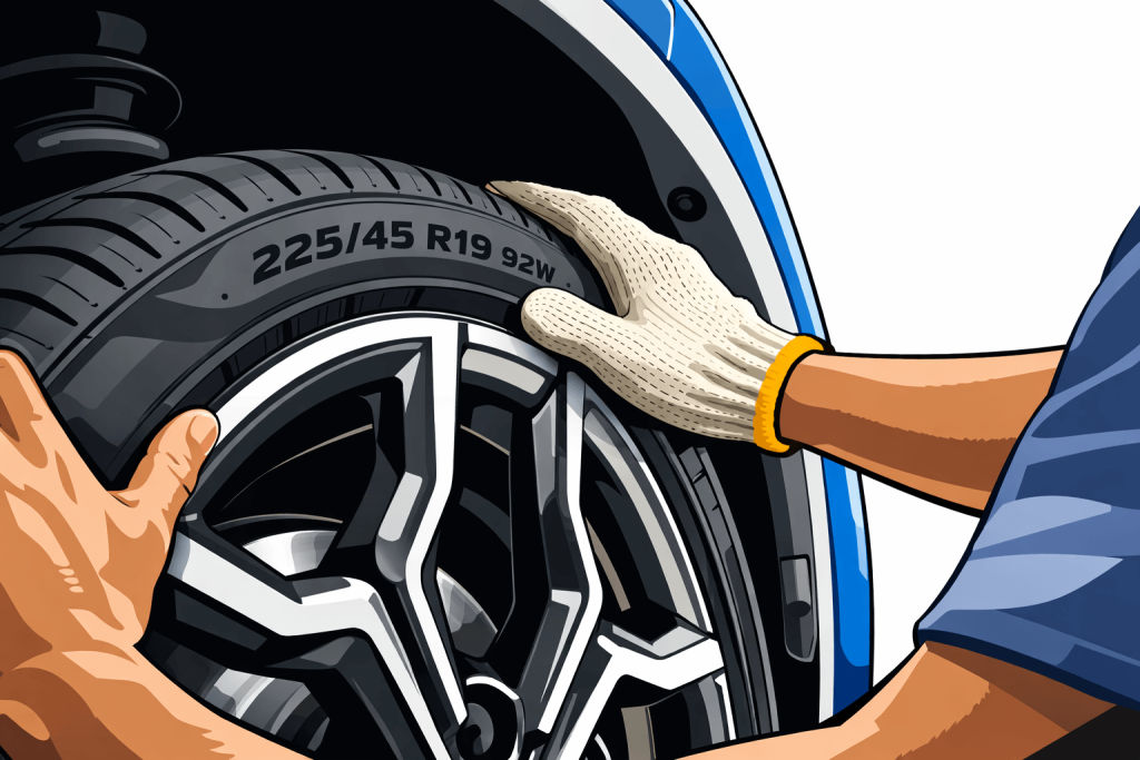 Year of Manufacture (DOT Code) Car Tyre