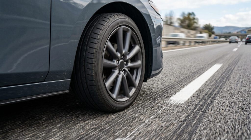 Car Tyre Noise While Driving